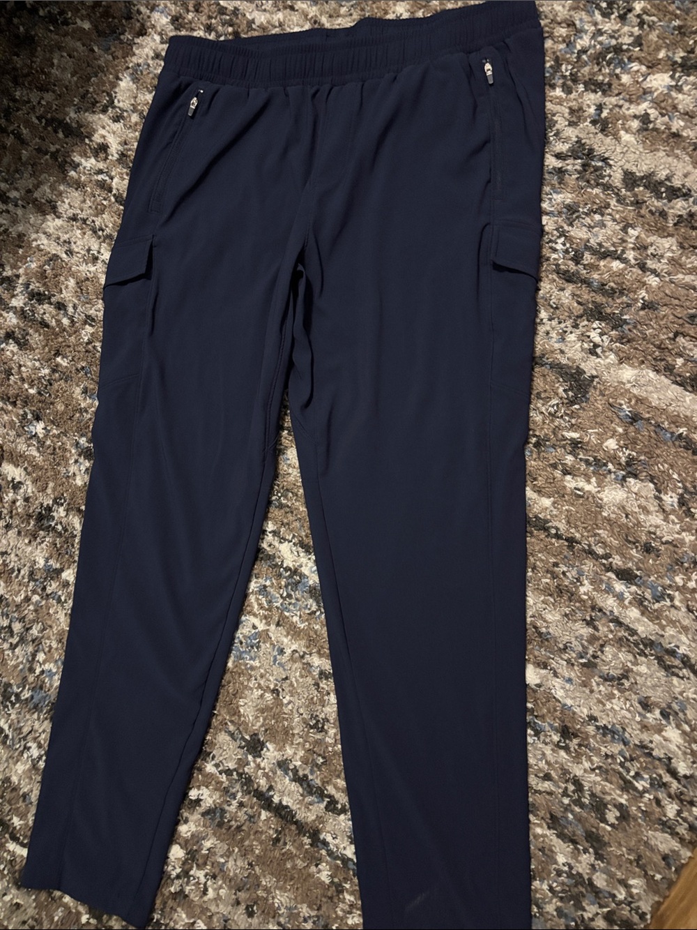 all in motion Navy Lightweight Cargo Joggers